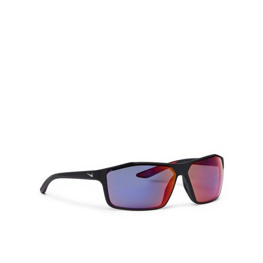 Nike Okulary przeciwsłoneczne Windstorm CW4673 010 Czarny ze sklepu MODIVO w kategorii Okulary przeciwsłoneczne męskie - zdjęcie 182597458