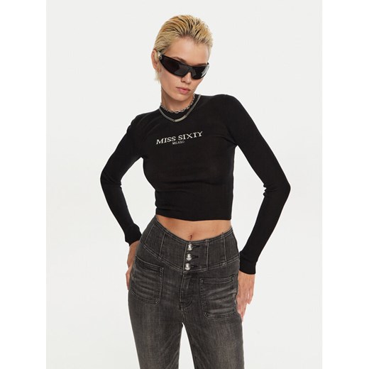 Miss Sixty Sweter 6L4RJ4340000 Czarny Slim Fit ze sklepu MODIVO w kategorii Swetry damskie - zdjęcie 182597488