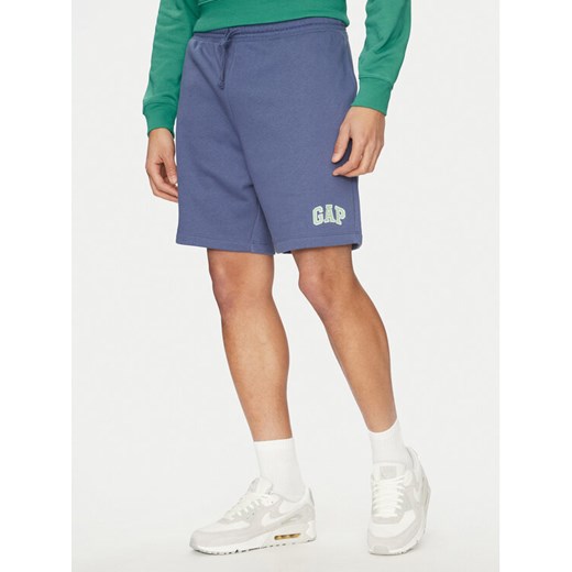 Gap Szorty sportowe 703989-04 Niebieski Regular Fit ze sklepu MODIVO w kategorii Spodenki męskie - zdjęcie 182597498