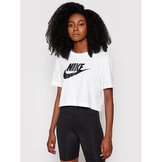 Nike T-Shirt Sportswear Essential BV6175 Biały Loose Fit ze sklepu MODIVO w kategorii Bluzki damskie - zdjęcie 182597507