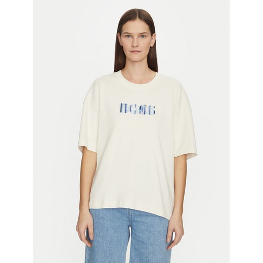 BOSS T-Shirt 50532093 Biały Relaxed Fit ze sklepu MODIVO w kategorii Bluzki damskie - zdjęcie 182597546