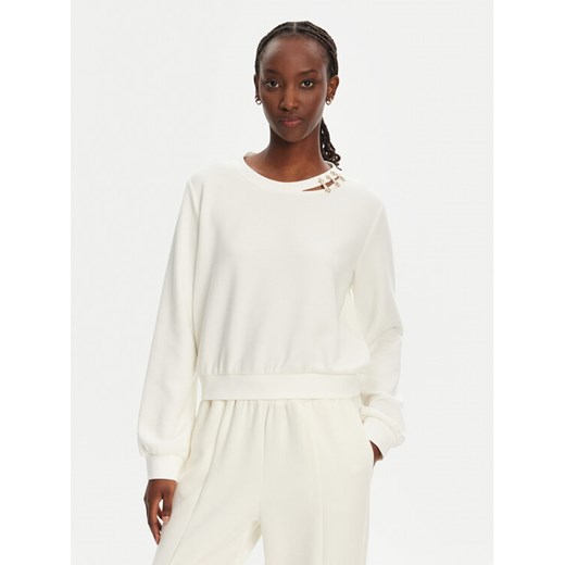Liu Jo Sport Bluza TA5226 J4869 Écru Regular Fit ze sklepu MODIVO w kategorii Bluzy damskie - zdjęcie 182597549