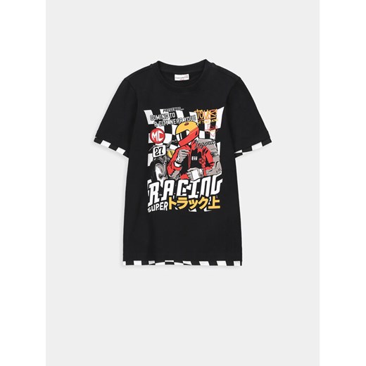 Coccodrillo T-Shirt WC4143202RAJ Czarny Regular Fit ze sklepu MODIVO w kategorii T-shirty chłopięce - zdjęcie 182597579