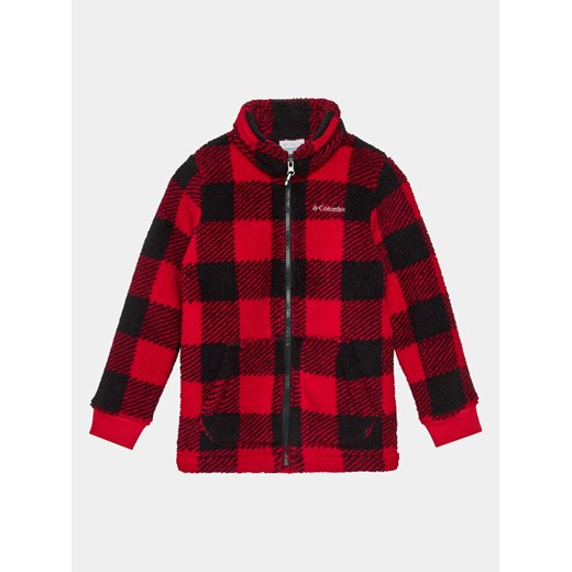Columbia Polar Rugged Ridge™ II Sherpa Full Zip Czerwony Regular Fit ze sklepu MODIVO w kategorii Bluzy chłopięce - zdjęcie 182597675