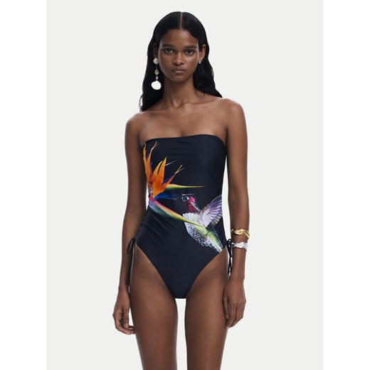 Desigual Strój kąpielowy Colibri 25SWMK10 Czarny ze sklepu MODIVO w kategorii Stroje kąpielowe - zdjęcie 182597686