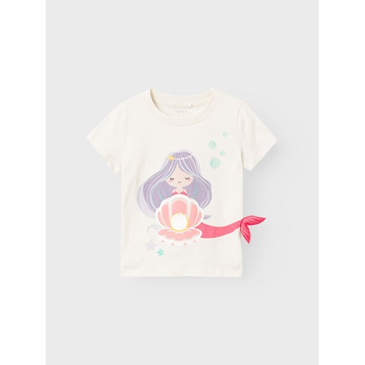 NAME IT T-Shirt Zuzzie 13226878 Biały Regular Fit ze sklepu MODIVO w kategorii Bluzki dziewczęce - zdjęcie 182597698