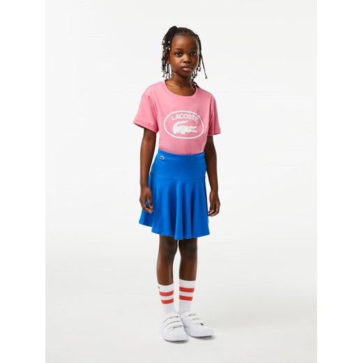 Lacoste Spódnica plisowana JJ6762 Niebieski Regular Fit ze sklepu MODIVO w kategorii Spódnice dziewczęce - zdjęcie 182597707