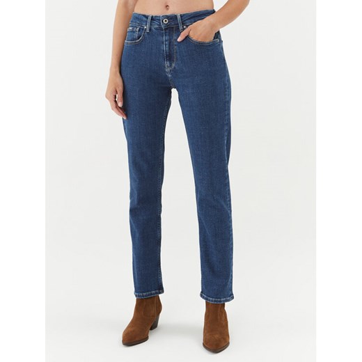 Pepe Jeans Jeansy Mary PL204164 Granatowy Regular Fit ze sklepu MODIVO w kategorii Jeansy damskie - zdjęcie 182597796