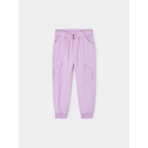 Mayoral Joggery 3531 Różowy Regular Fit ze sklepu MODIVO w kategorii Spodnie dziewczęce - zdjęcie 182597806