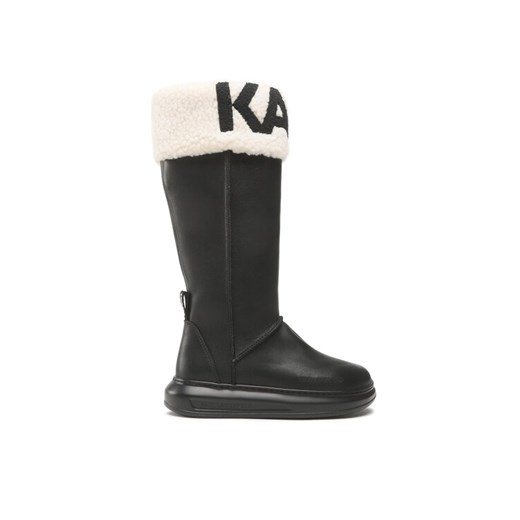 KARL LAGERFELD Kozaki KL44580 Czarny ze sklepu MODIVO w kategorii Kozaki damskie - zdjęcie 182597809