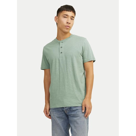 Jack&Jones T-Shirt Jprblunixs 12257965 Zielony Slim Fit ze sklepu MODIVO w kategorii T-shirty męskie - zdjęcie 182597829