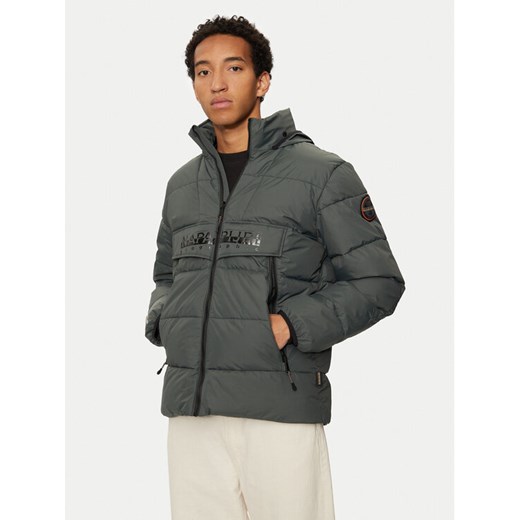 Napapijri Kurtka zimowa NP0A4I23 Zielony Regular Fit ze sklepu MODIVO w kategorii Kurtki męskie - zdjęcie 182597839