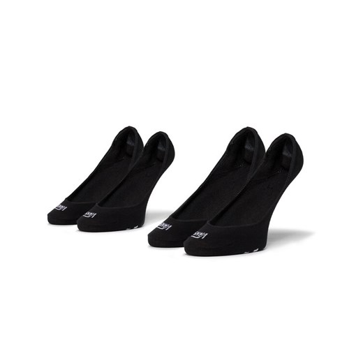 Vans Zestaw 2 par stopek dziecięcych Girly No Show VN0A33TIY281 r.31.5-36 Czarny ze sklepu MODIVO w kategorii Skarpetki dziecięce - zdjęcie 182597889
