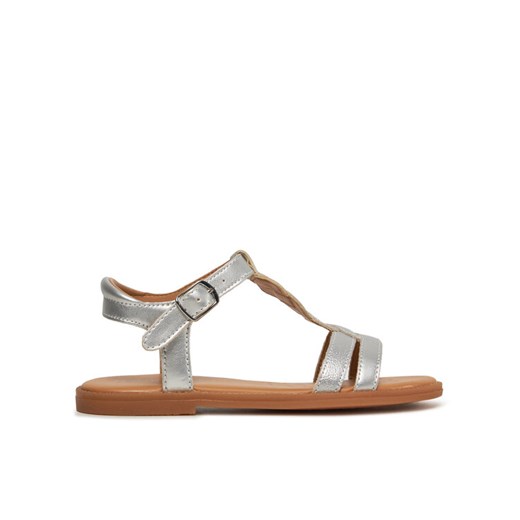 Geox Sandały J Sandal Karly Girl J4535H 0NFQD C1007 S Srebrny Geox 29 MODIVO