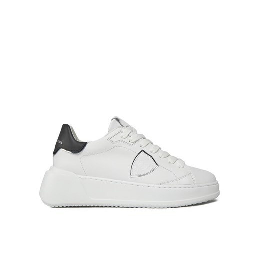 Philippe Model Sneakersy Temple Low TRES V010 Biały ze sklepu MODIVO w kategorii Buty sportowe damskie - zdjęcie 182597928