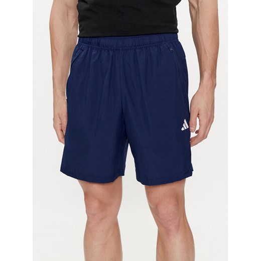 adidas Szorty sportowe Train Essentials IC6977 Niebieski Regular Fit ze sklepu MODIVO w kategorii Spodenki męskie - zdjęcie 182597977