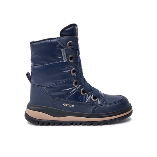 Geox Kozaki J Adelhide Girl B Ab J16EWA 0LVBC C4002 M Granatowy ze sklepu MODIVO w kategorii Buty zimowe dziecięce - zdjęcie 182598007