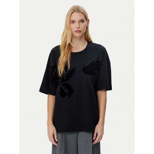 BOSS T-Shirt 50532093 Czarny Relaxed Fit ze sklepu MODIVO w kategorii Bluzki damskie - zdjęcie 182598026