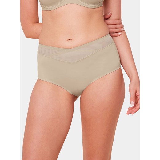 Triumph Figi klasyczne z wysokim stanem True Shape Sensation 10218231 Szary ze sklepu MODIVO w kategorii Majtki damskie - zdjęcie 182598056