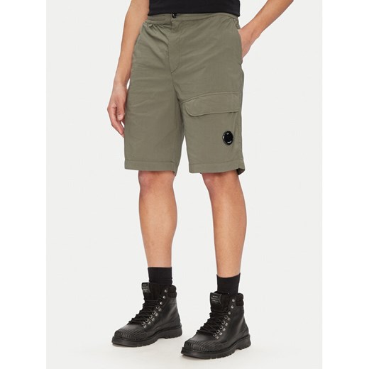 C.P. Company Szorty materiałowe 18CMBE172A006439G Szary Relaxed Fit ze sklepu MODIVO w kategorii Spodenki męskie - zdjęcie 182598065
