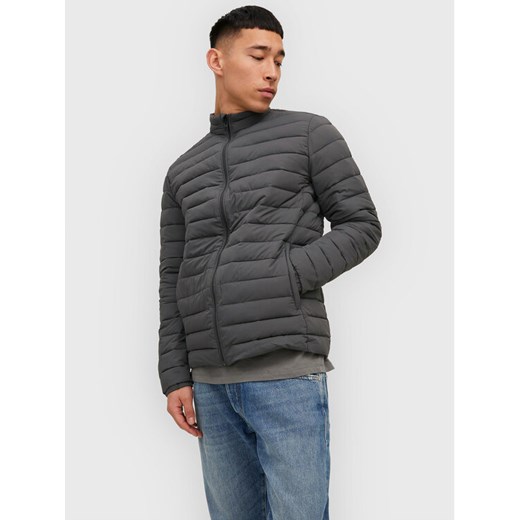 Jack&Jones Kurtka przejściowa Recycle 12211129 Szary Regular Fit ze sklepu MODIVO w kategorii Kurtki męskie - zdjęcie 182598069