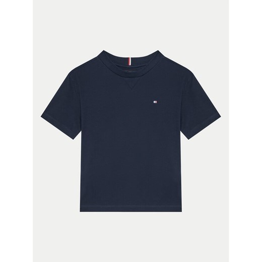 Tommy Hilfiger T-Shirt KB0KB09601 M Granatowy Regular Fit ze sklepu MODIVO w kategorii T-shirty chłopięce - zdjęcie 182598085