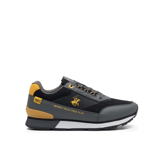 Beverly Hills Polo Club Sneakersy BANNED-01 Szary ze sklepu MODIVO w kategorii Buty sportowe męskie - zdjęcie 182598187