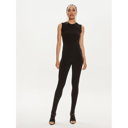 NORMA KAMALI Kombinezon KK223JPLA58001 Czarny Slim Fit ze sklepu MODIVO w kategorii Kombinezony damskie - zdjęcie 182598217