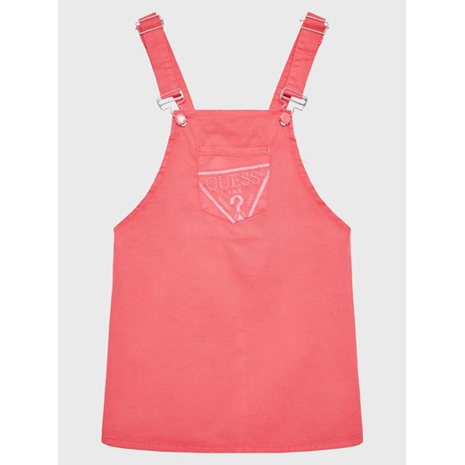 Guess Sukienka codzienna J3GK00 WFGB0 Różowy Regular Fit ze sklepu MODIVO w kategorii Sukienki dziewczęce - zdjęcie 182598227