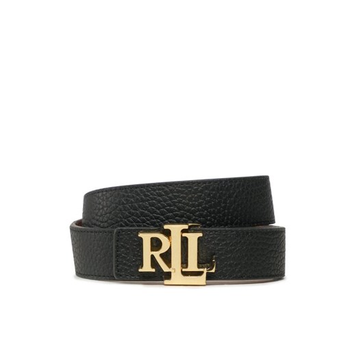Lauren Ralph Lauren Pasek Damski 412912039001 Czarny ze sklepu MODIVO w kategorii Paski damskie - zdjęcie 182598305