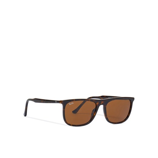 Ray-Ban Okulary przeciwsłoneczne 0RB2216 902/33 Brązowy ze sklepu MODIVO w kategorii Okulary przeciwsłoneczne męskie - zdjęcie 182598375