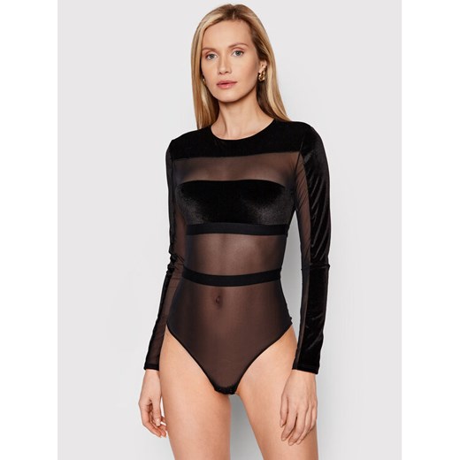 Undress Code Body Go For It 125 Czarny Slim Fit ze sklepu MODIVO w kategorii Bluzki damskie - zdjęcie 182598388