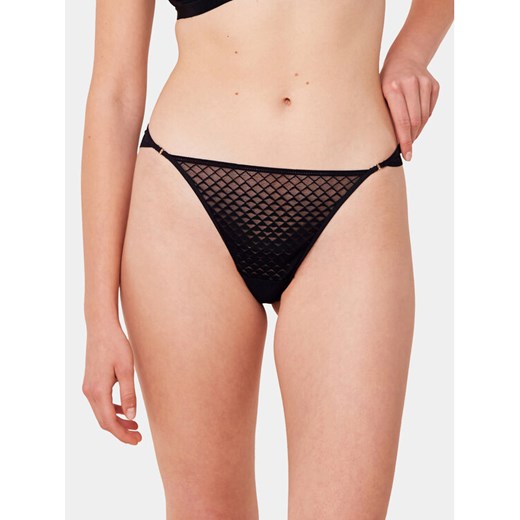 Triumph Stringi Mysterious Spotlight 10217880 Czarny ze sklepu MODIVO w kategorii Majtki damskie - zdjęcie 182598438
