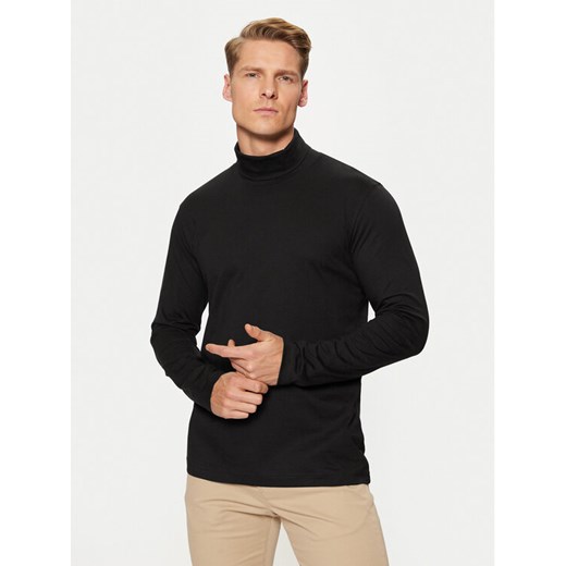 Jack&Jones Golf Blabushwick 12261397 Czarny Regular Fit ze sklepu MODIVO w kategorii T-shirty męskie - zdjęcie 182598475