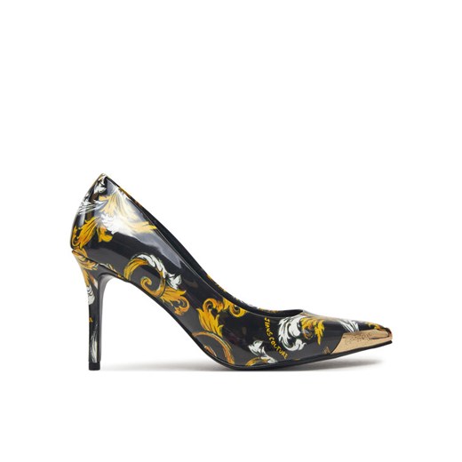 Versace Jeans Couture Szpilki 78VA3S50 Czarny ze sklepu MODIVO w kategorii Czółenka - zdjęcie 182598528