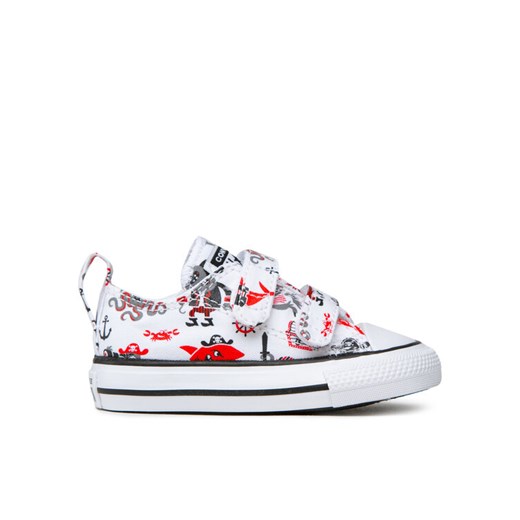 Converse Trampki Chuck Taylor All Star 2v Ox 772875C Biały ze sklepu MODIVO w kategorii Trampki dziecięce - zdjęcie 182598555