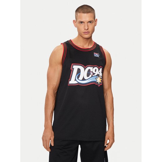 DC Tank top Starz 94 Jersey ADYKT03228 Czarny Regular Fit ze sklepu MODIVO w kategorii T-shirty męskie - zdjęcie 182598639