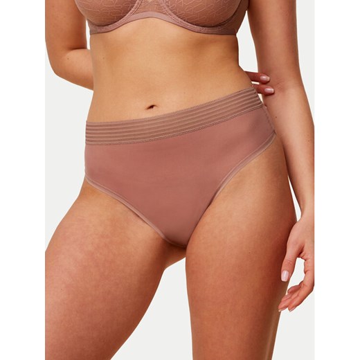 Triumph Komplet 2 par stringów Tempting Sheer 10218590 Beżowy ze sklepu MODIVO w kategorii Majtki damskie - zdjęcie 182598697
