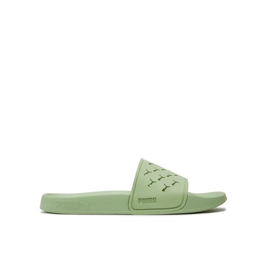 Puma Klapki Leadcat 2.0 Cut Out 395402-01 Zielony ze sklepu MODIVO w kategorii Klapki damskie - zdjęcie 182598699