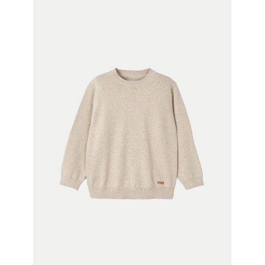 Mayoral Sweter 323 Beżowy Regular Fit ze sklepu MODIVO w kategorii Swetry dziewczęce - zdjęcie 182598727