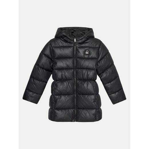 United Colors Of Benetton Kurtka zimowa 2NQRCN050 Czarny Slim Fit ze sklepu MODIVO w kategorii Kurtki chłopięce - zdjęcie 182598807
