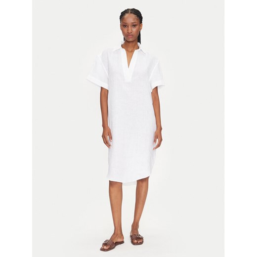 Gant Sukienka letnia 4503433 Biały Relaxed Fit ze sklepu MODIVO w kategorii Sukienki - zdjęcie 182598816
