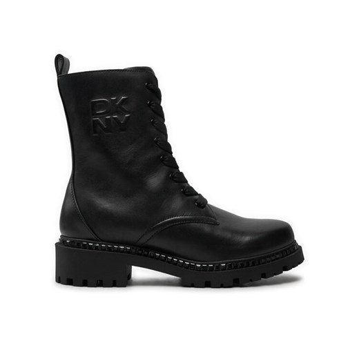 DKNY Botki K4433012 Czarny ze sklepu MODIVO w kategorii Botki - zdjęcie 182598819