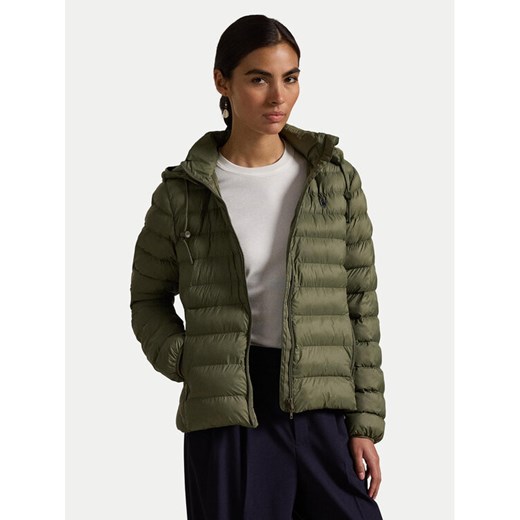 Polo Ralph Lauren Kurtka zimowa 211958932 Zielony Regular Fit ze sklepu MODIVO w kategorii Kurtki damskie - zdjęcie 182598826