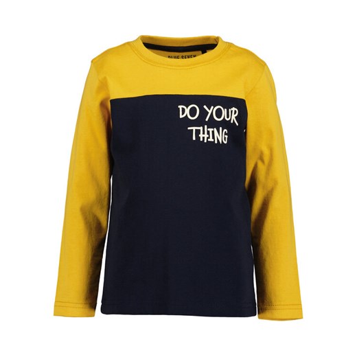 Blue Seven Bluzka 850739 X Żółty Regular Fit ze sklepu MODIVO w kategorii T-shirty chłopięce - zdjęcie 182598828