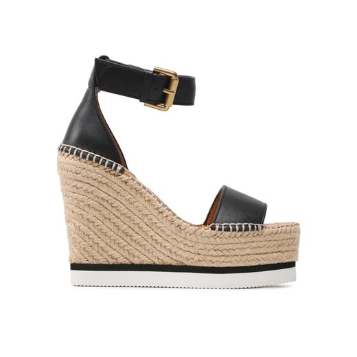 See By Chloé Espadryle SB26152 Czarny ze sklepu MODIVO w kategorii Espadryle damskie - zdjęcie 182598838