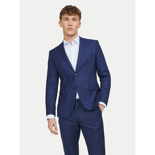 Jack&Jones Marynarka Solaris 12141107 Niebieski Slim Fit ze sklepu MODIVO w kategorii Marynarki męskie - zdjęcie 182598849