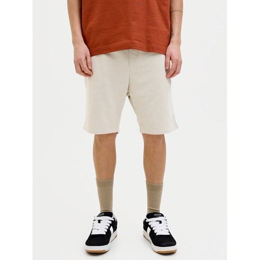 Jack&Jones Szorty sportowe Gordon 12249285 Beżowy Regular Fit ze sklepu MODIVO w kategorii Spodenki męskie - zdjęcie 182598968