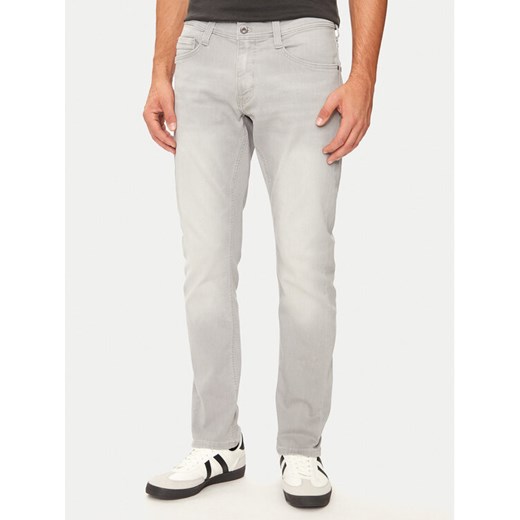 Mustang Jeansy Oregon 1015545 Szary Slim Fit ze sklepu MODIVO w kategorii Jeansy męskie - zdjęcie 182599007