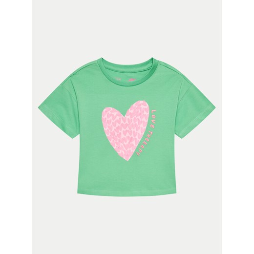 OVS T-Shirt 1984377 Zielony Regular Fit ze sklepu MODIVO w kategorii Bluzki dziewczęce - zdjęcie 182599025